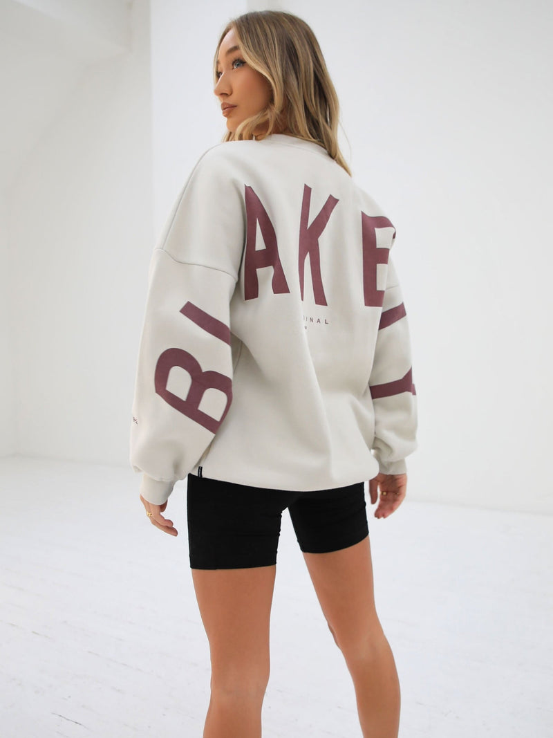 Life & Style Isabel Oversized Jumper - Chalk