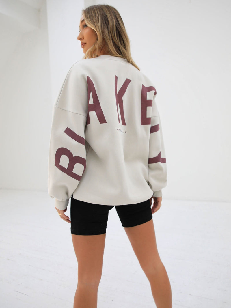 Life & Style Isabel Oversized Jumper - Chalk