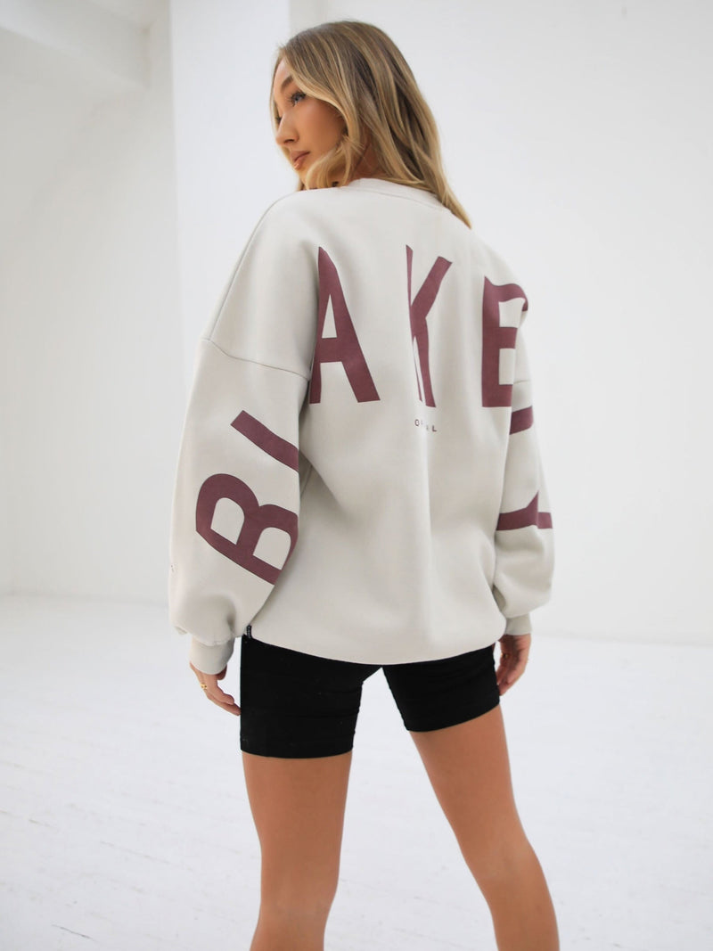 Life & Style Isabel Oversized Jumper - Chalk