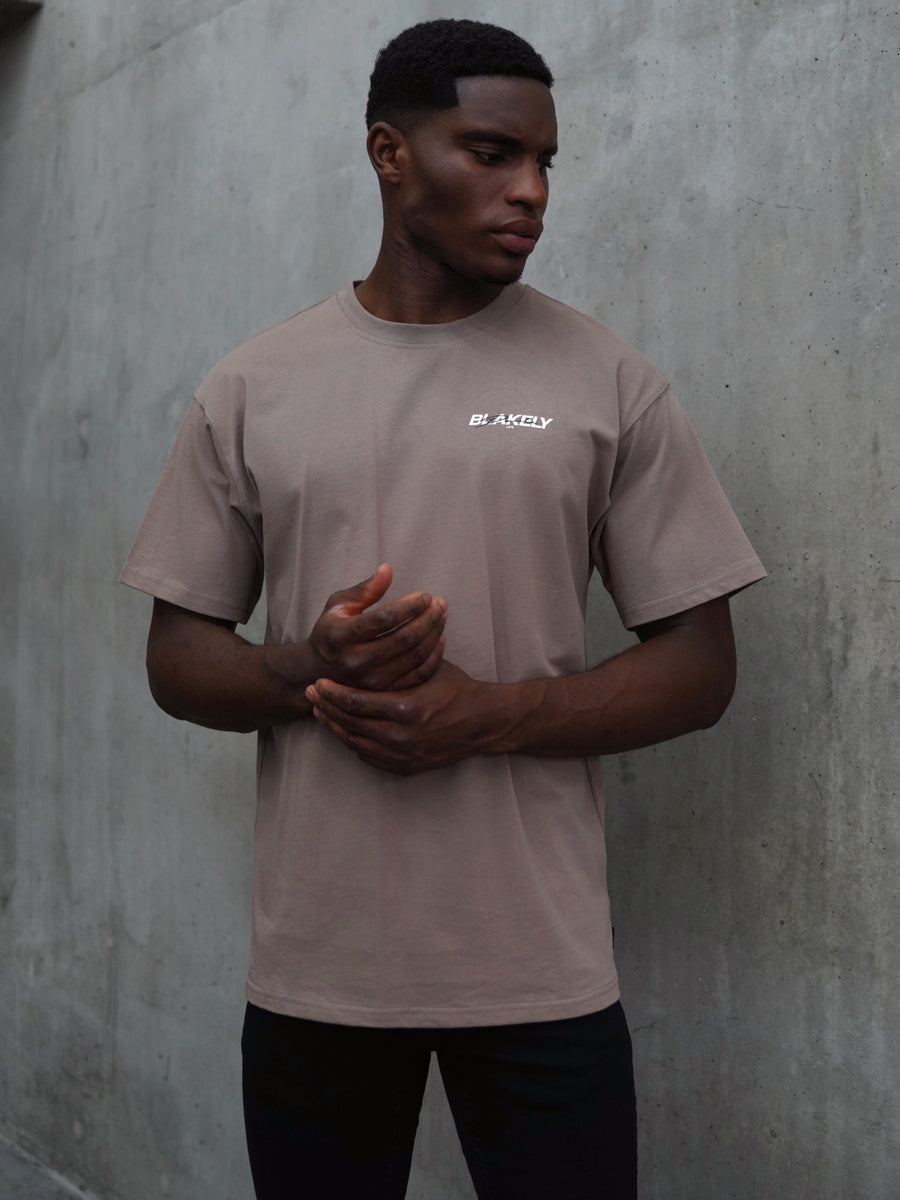Decade I Relaxed T-Shirt - Brown