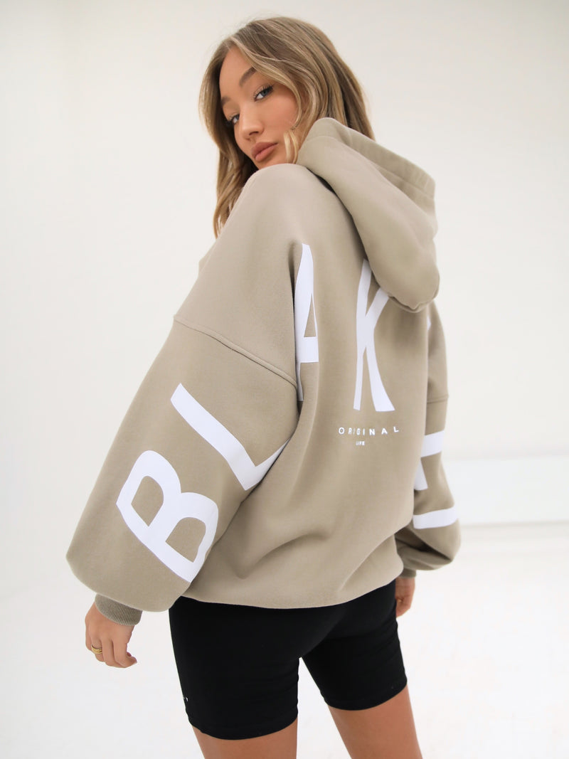 Nude colour hoodie best sale