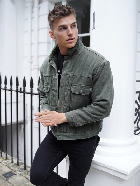 Rapha Oversized Denim Jacket - Green – Blakely Clothing EU