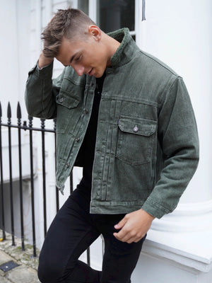 Rapha Oversized Denim Jacket - Green – Blakely Clothing EU