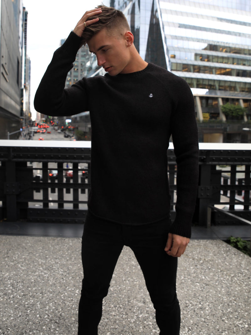 Yardley Knit Jumper - Black