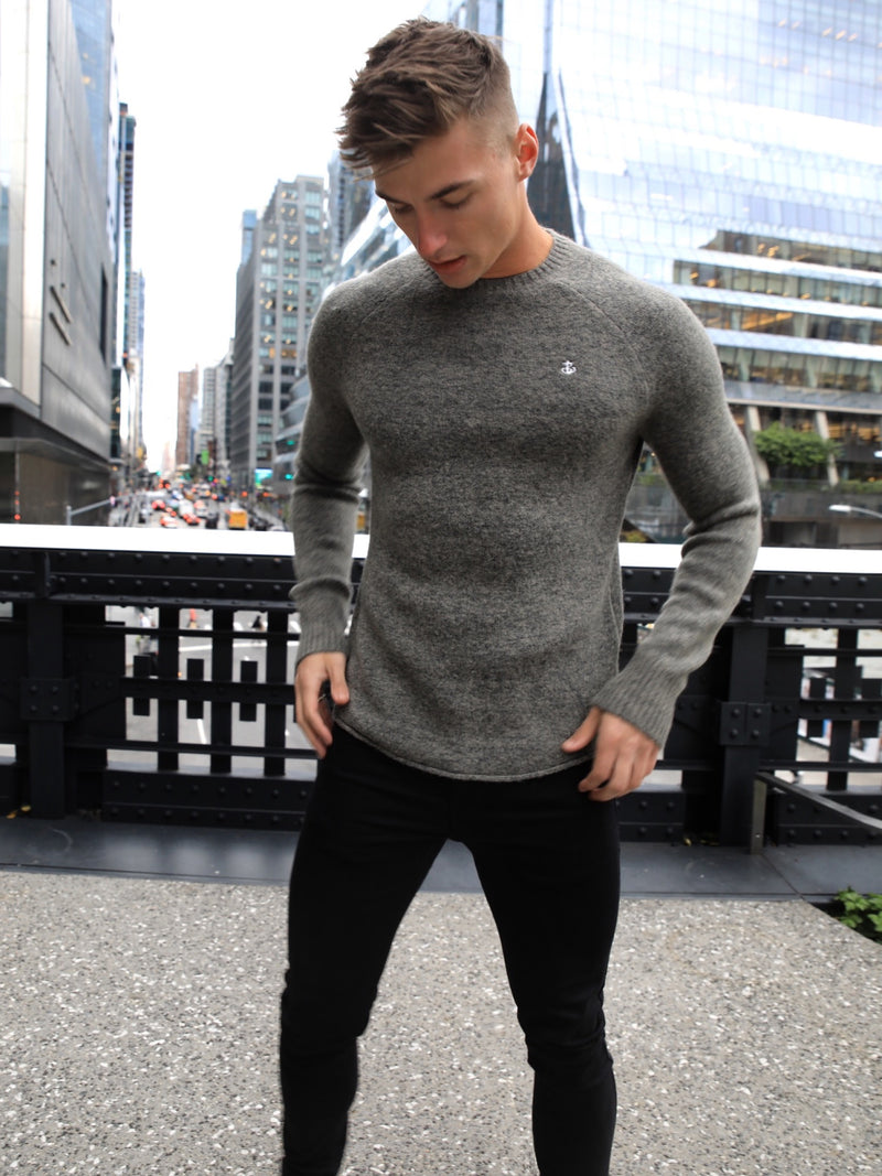 Yardley Knit Jumper - Charcoal