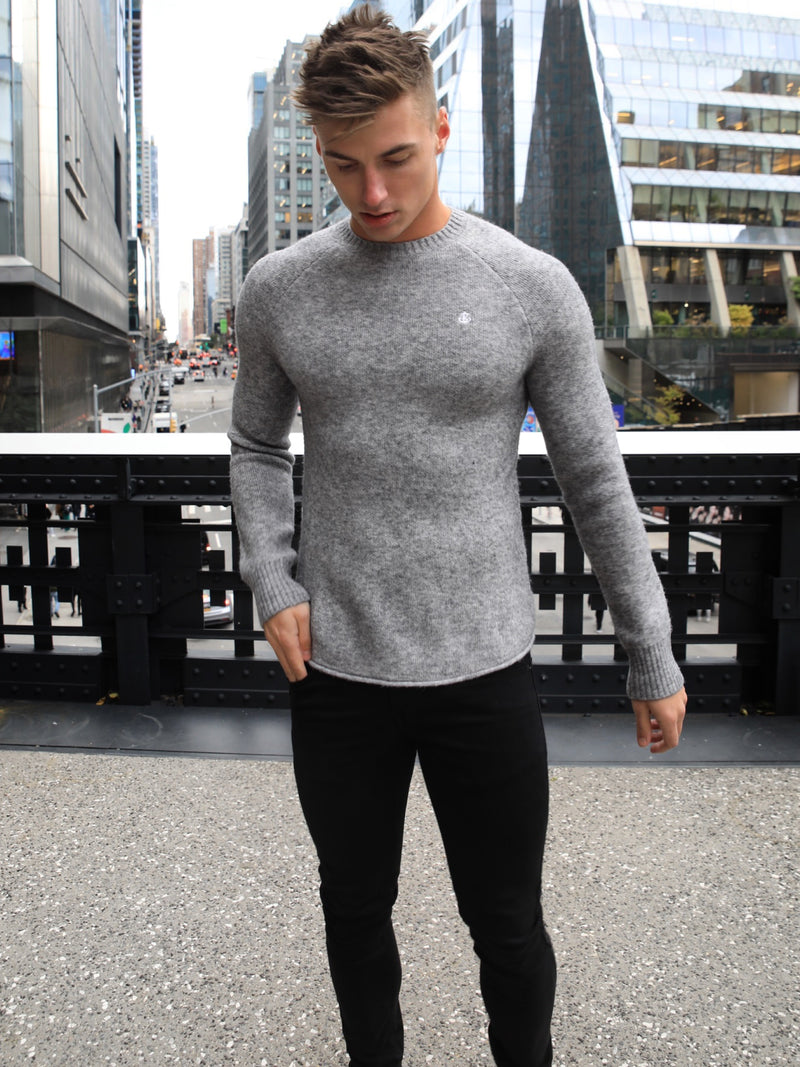 Yardley Knit Jumper - Grey