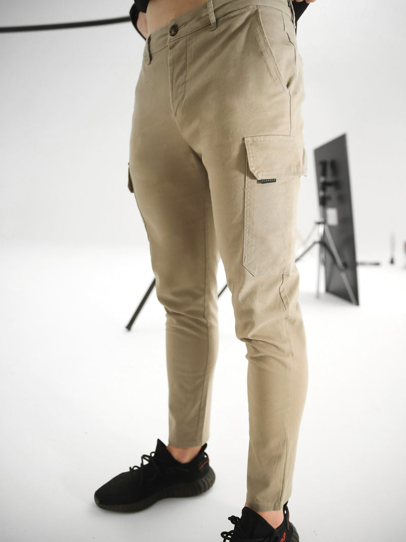 Cargo Trousers - Tan