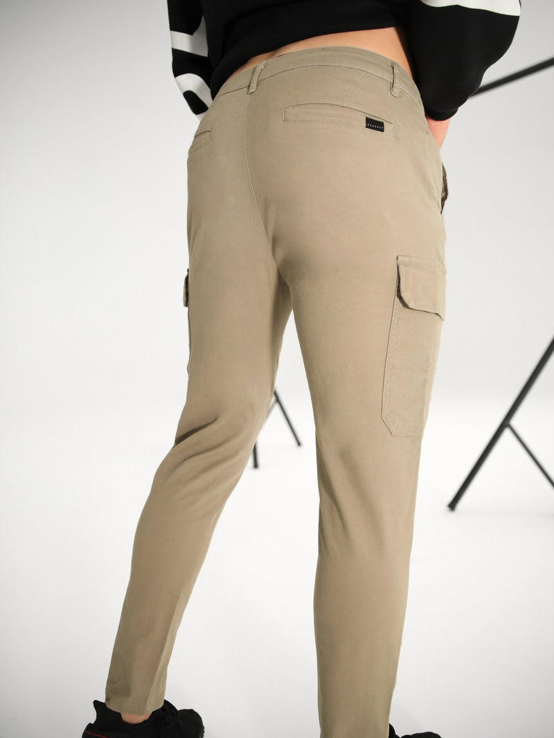 Cargo Trousers - Tan