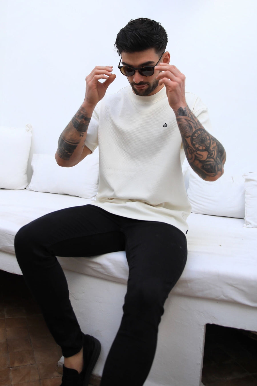 Ceuta Relaxed T-Shirt - Off White