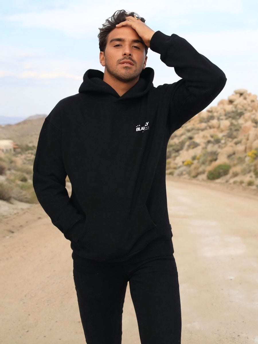 TEAM Oversized Hoodie - Black