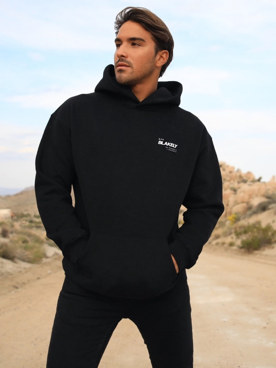 TEAM Oversized Hoodie - Black