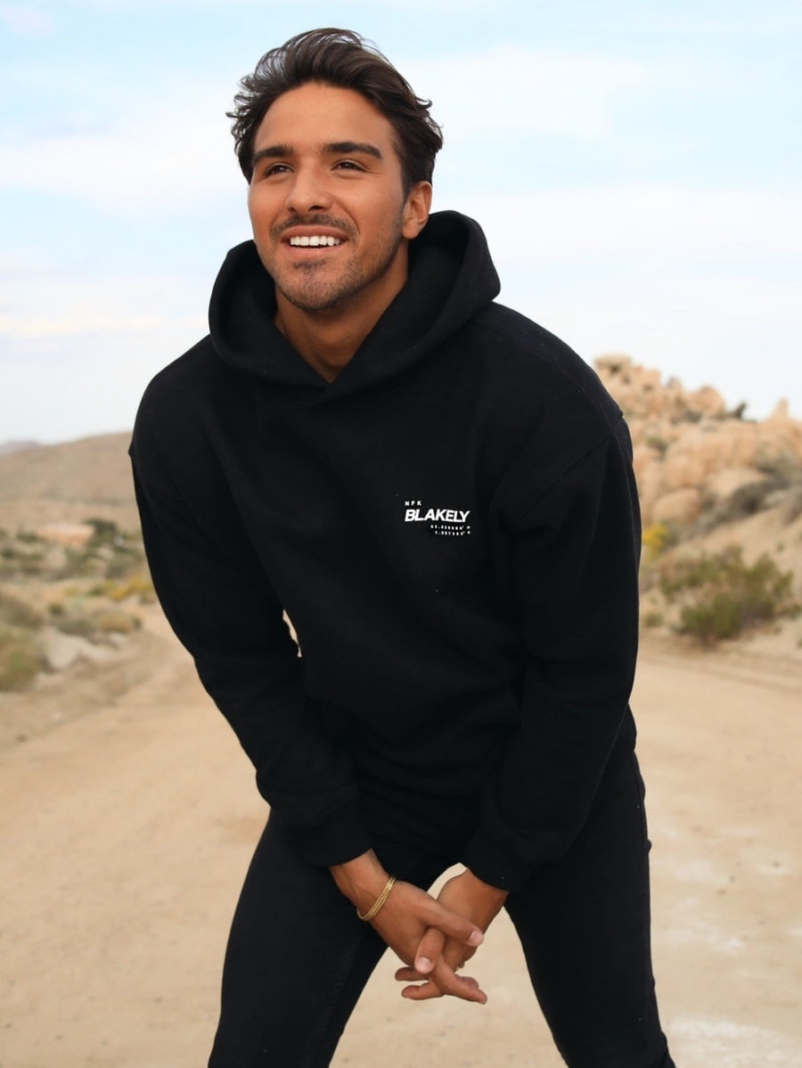 TEAM Oversized Hoodie - Black