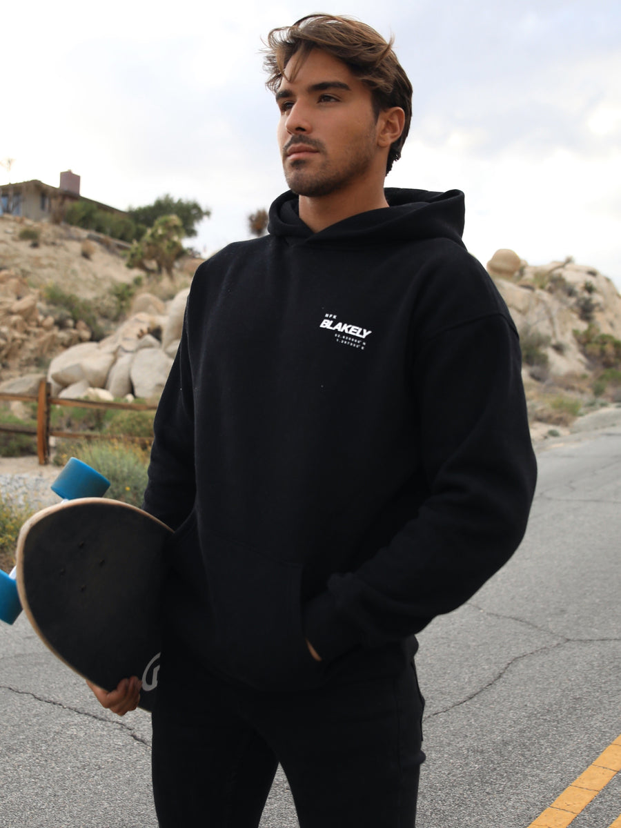 TEAM Oversized Hoodie - Black