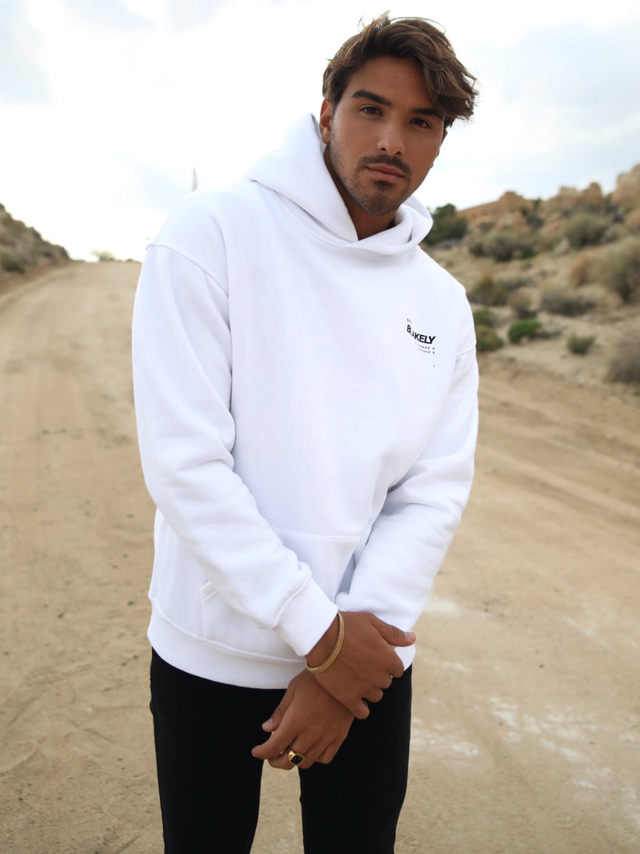 TEAM Oversized Hoodie - White