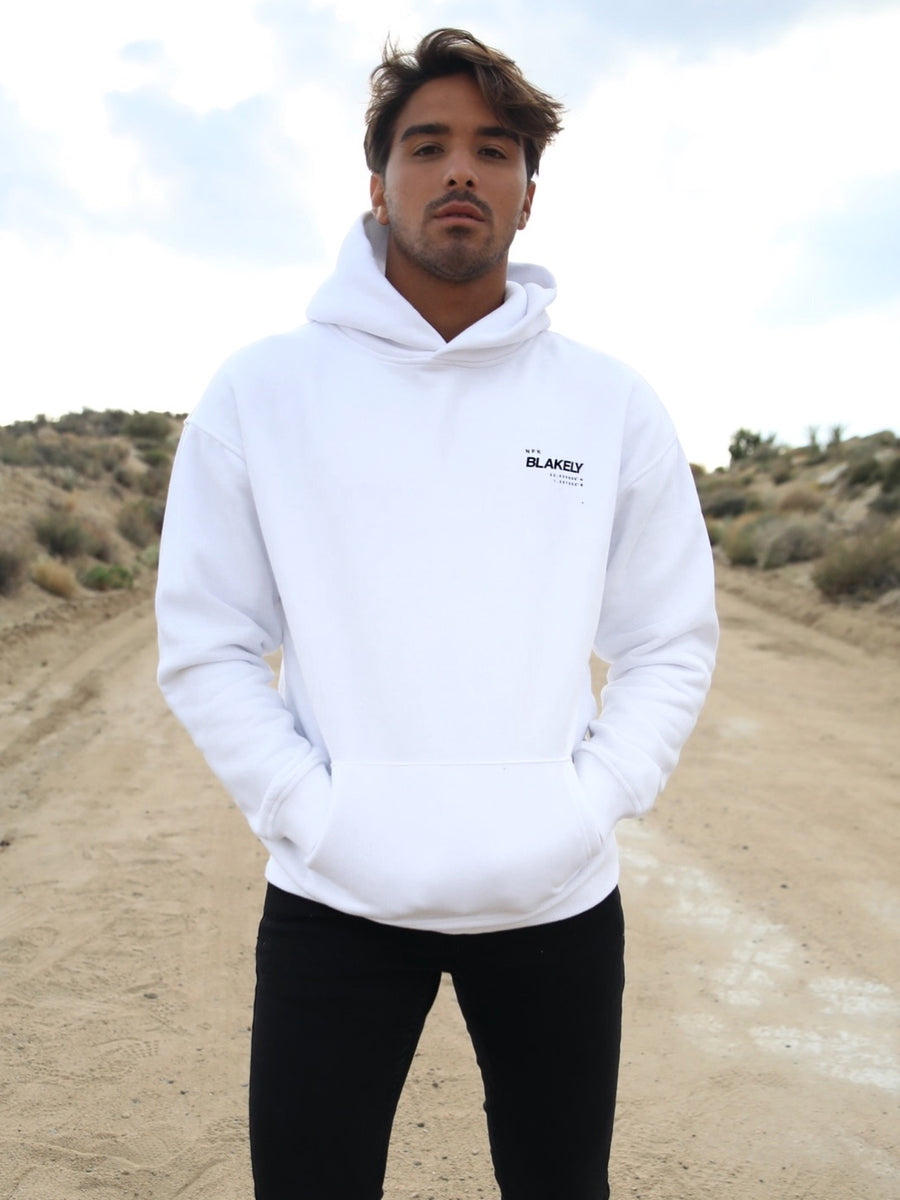 TEAM Oversized Hoodie - White