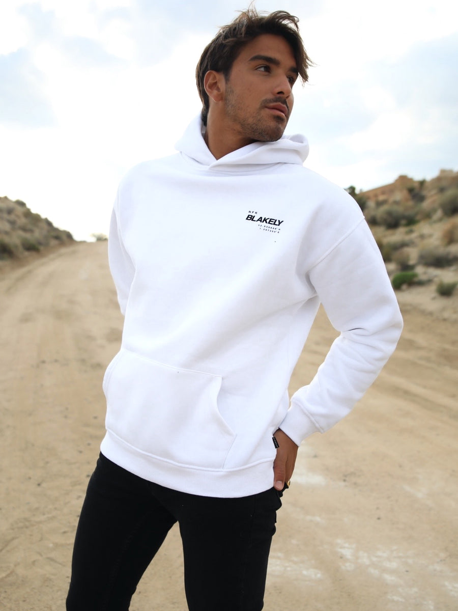 TEAM Oversized Hoodie - White