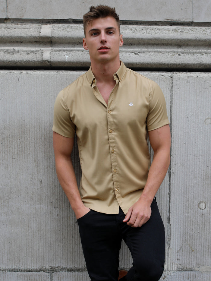 Modica Short Sleeve Shirt - Golden