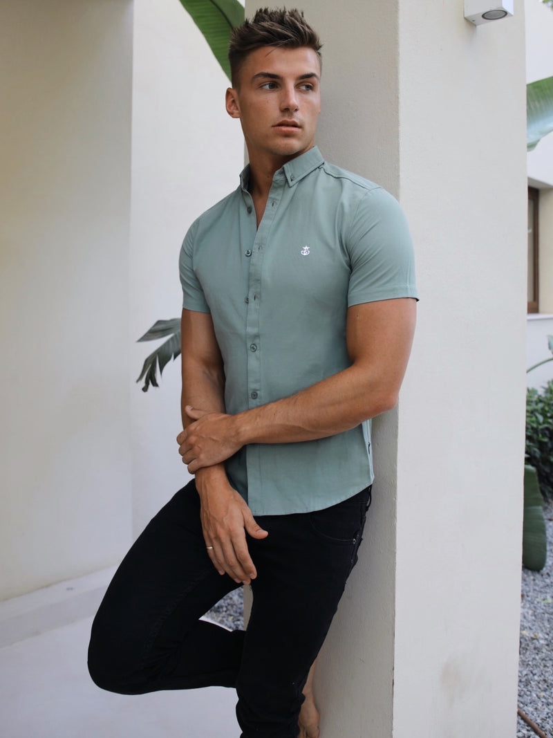 Pretoria Short Sleeve Shirt - Green