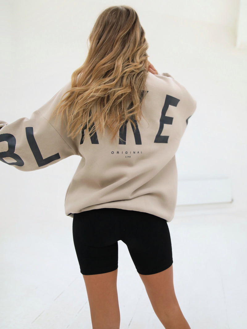 Isabel Oversized Jumper - Oat