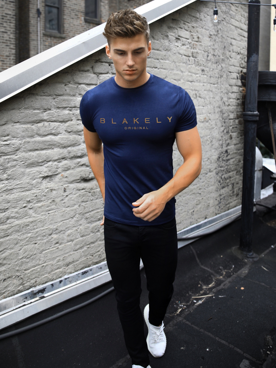 Buy Imola Mens Navy T-Shirt – Blakely Clothing EU