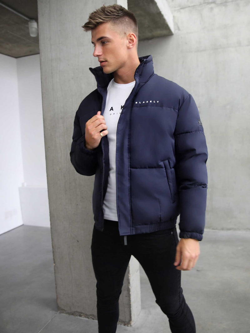 Fallon Coat - Navy