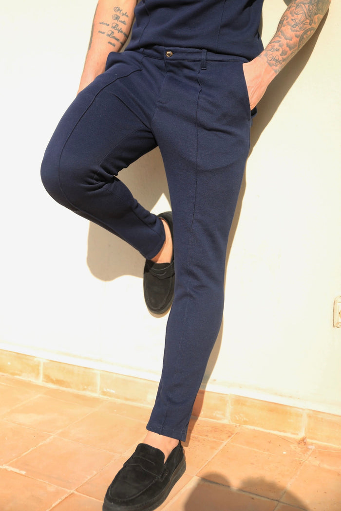 Amezri Seamline Trouser - Navy