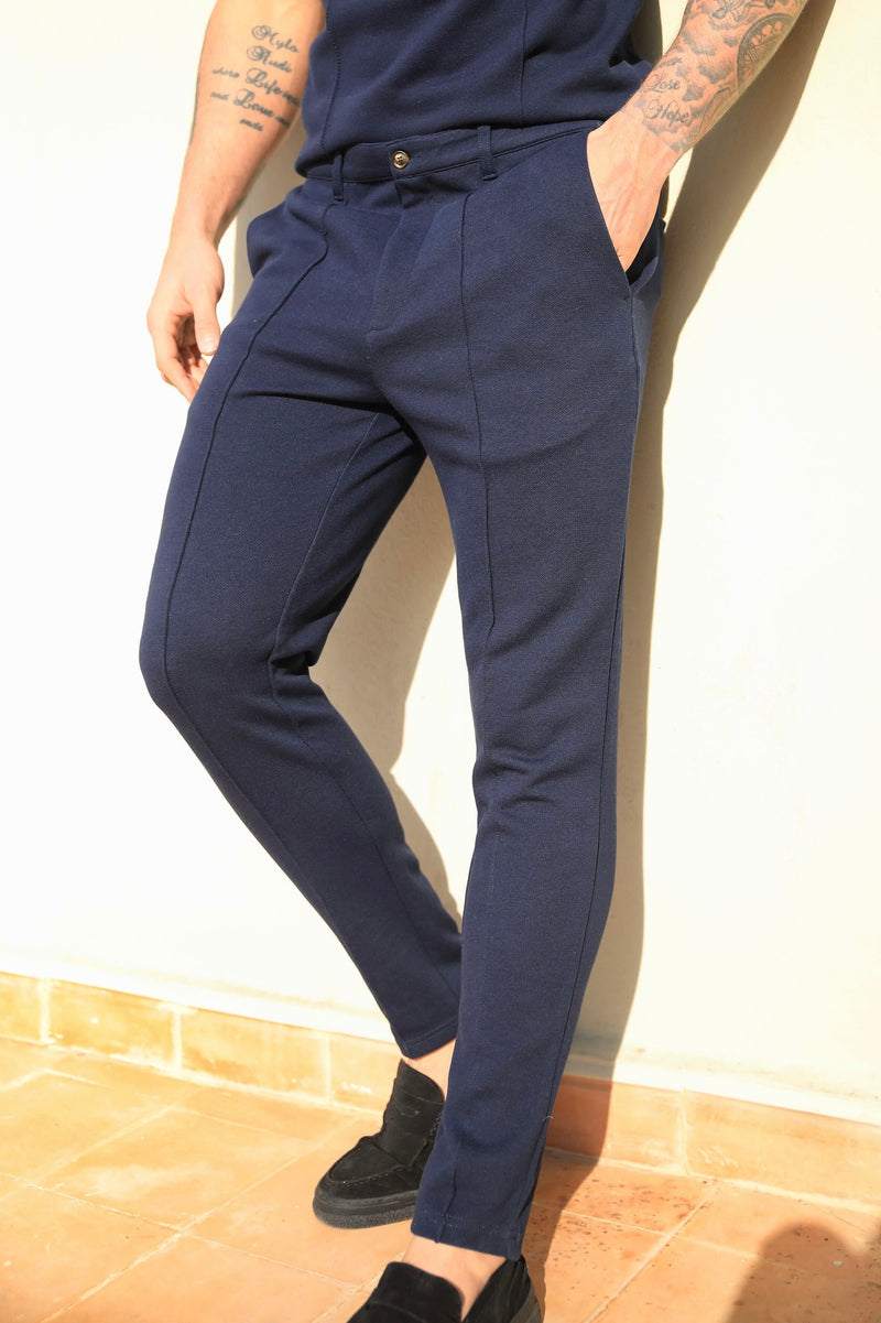 Amezri Seamline Trouser - Navy