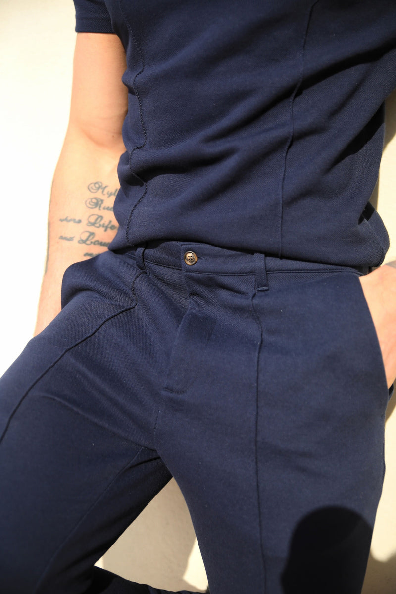 Amezri Seamline Trouser - Navy