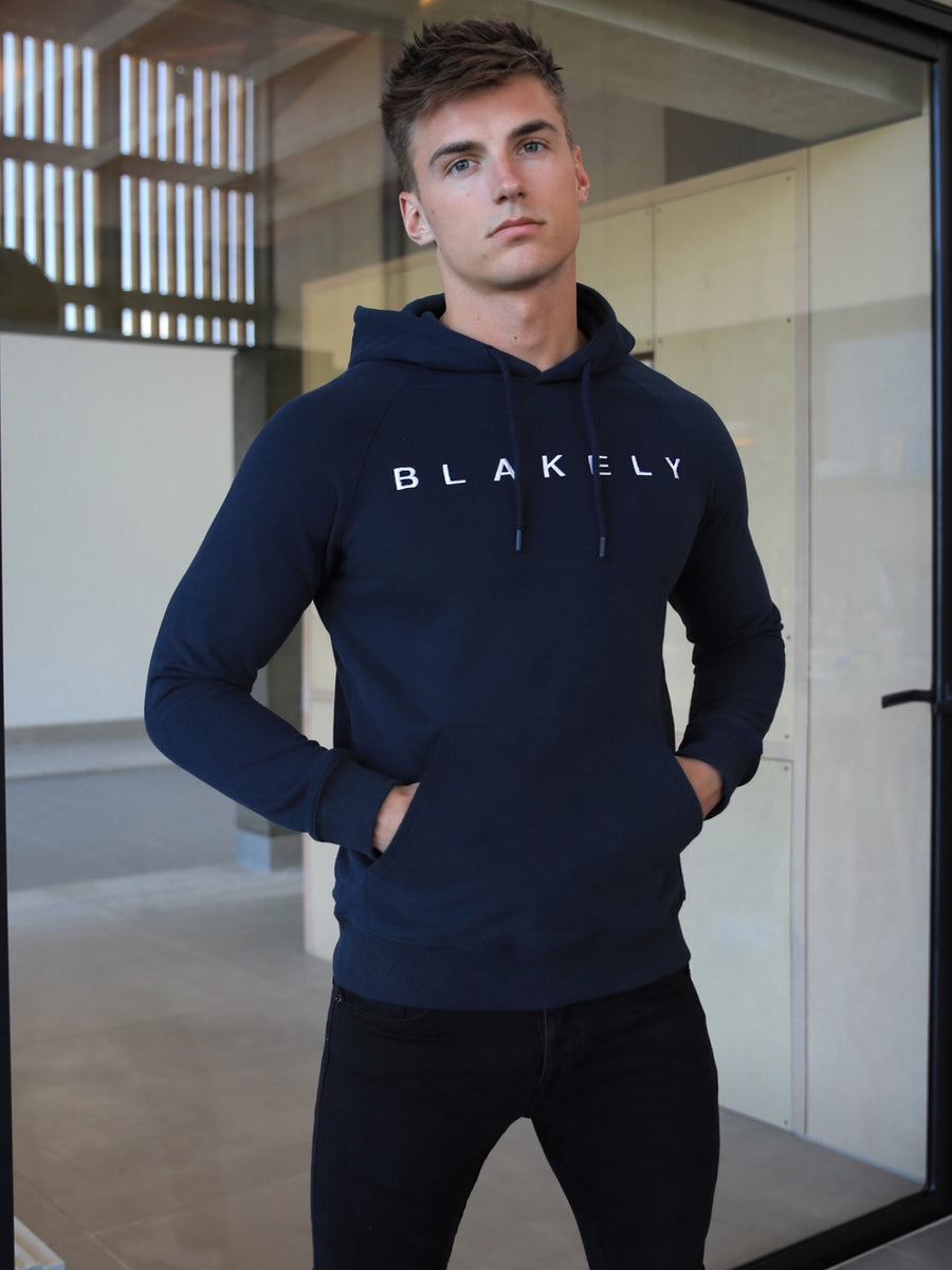 Blakely Clothing Bellingham Hoodie - Navy – Blakely Clothing EU
